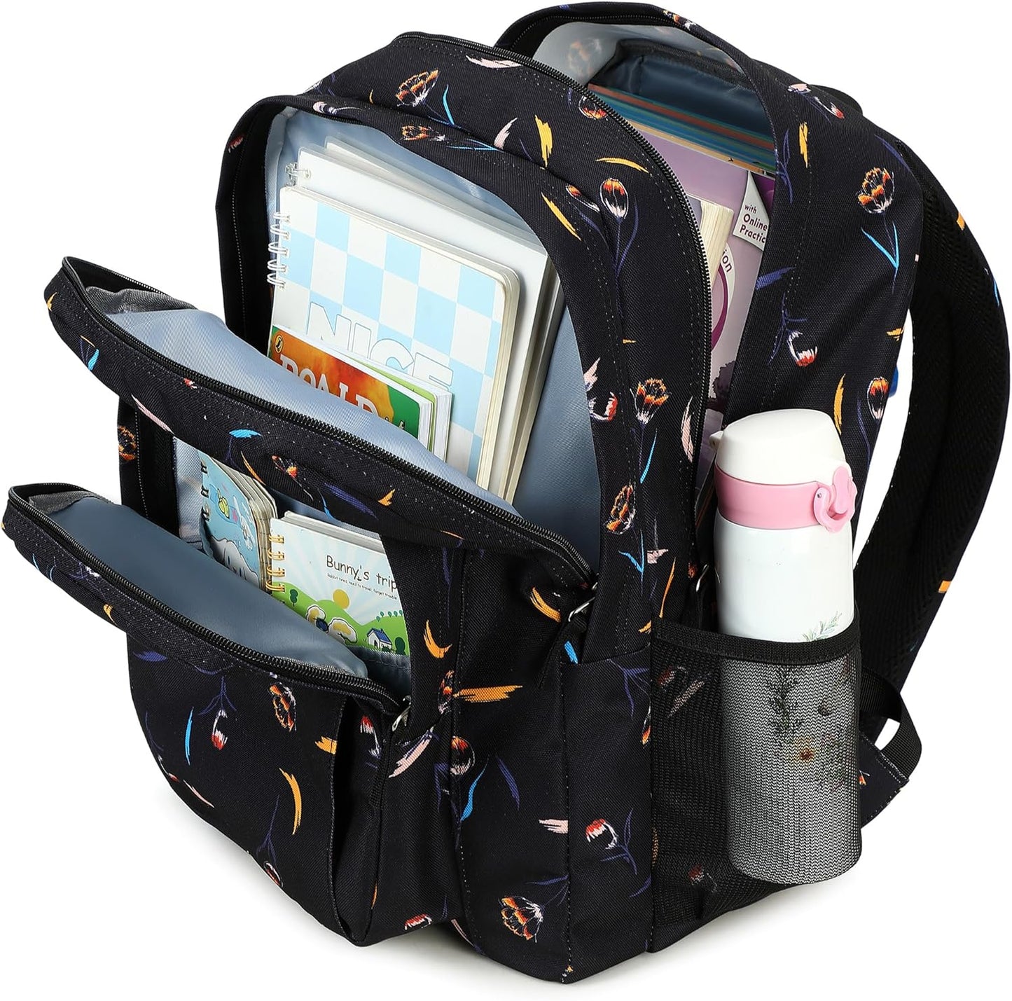 abshoo Classical Basic Travel Backpack For School Water Resistant Bookbag