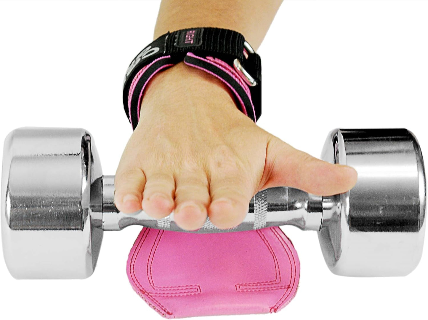 Women's Cobra Grips - FIT Pink Rubber Workout Gloves for Enhanced Grip