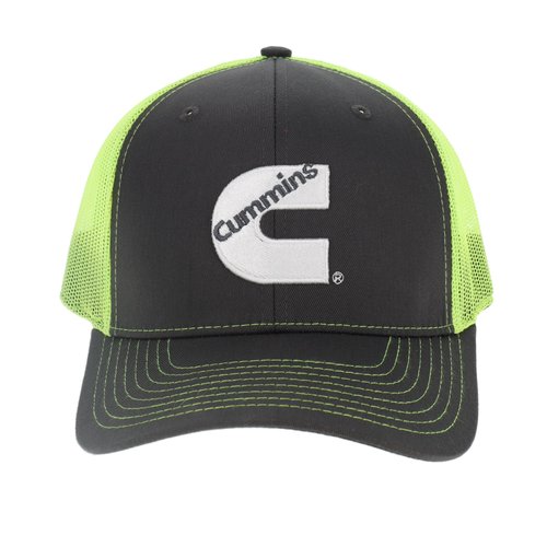Cummins Standard Trucker, Grey/Lime