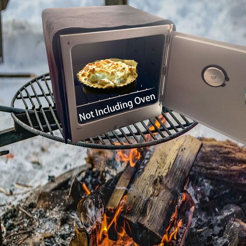 HOFENTIGU Camping Oven Cover Thermal Insulated Blanket Cover for Foldable Camp Oven- Quickly Heats Up and Maintains Temperature