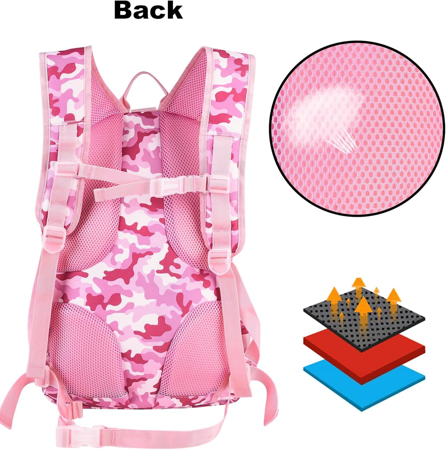 ArcEnCiel 15L Motorcycle Backpack Tactical Bag Rucksacks for Outdoor Camping Trekking Hunting with Patch