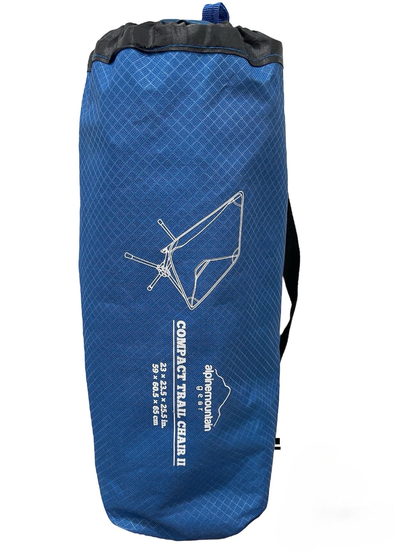 Alpine Mountain Gear Compact Trail Chair for - Portable Chair for Camping/Hiking/Backpacking by Caddis Sports