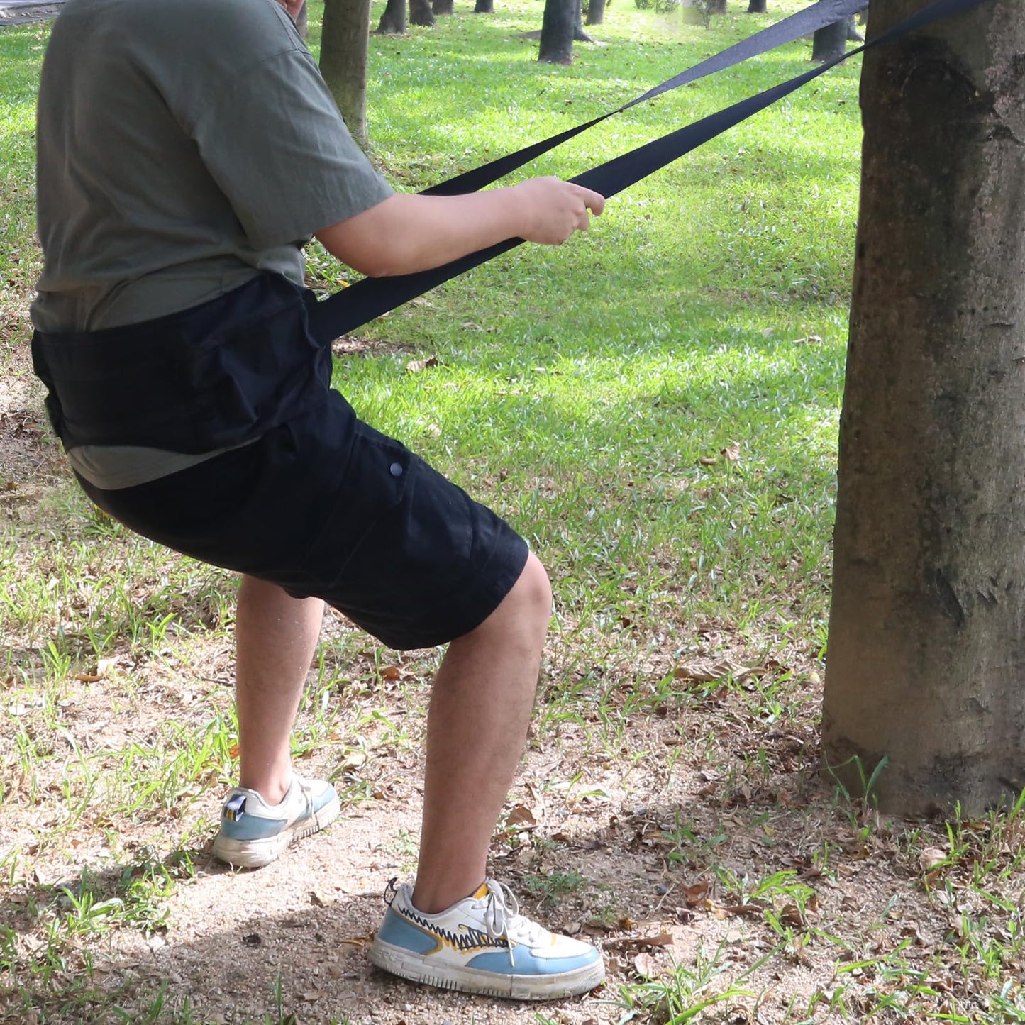 ANTEQI Crap Strap for Pooping Portable Outdoor Toilet Solution, Versatile Tree Pooping Strap Hands-Free Restroom, Perfect for Camping, Hiking, Travel, Fishing, Hunting