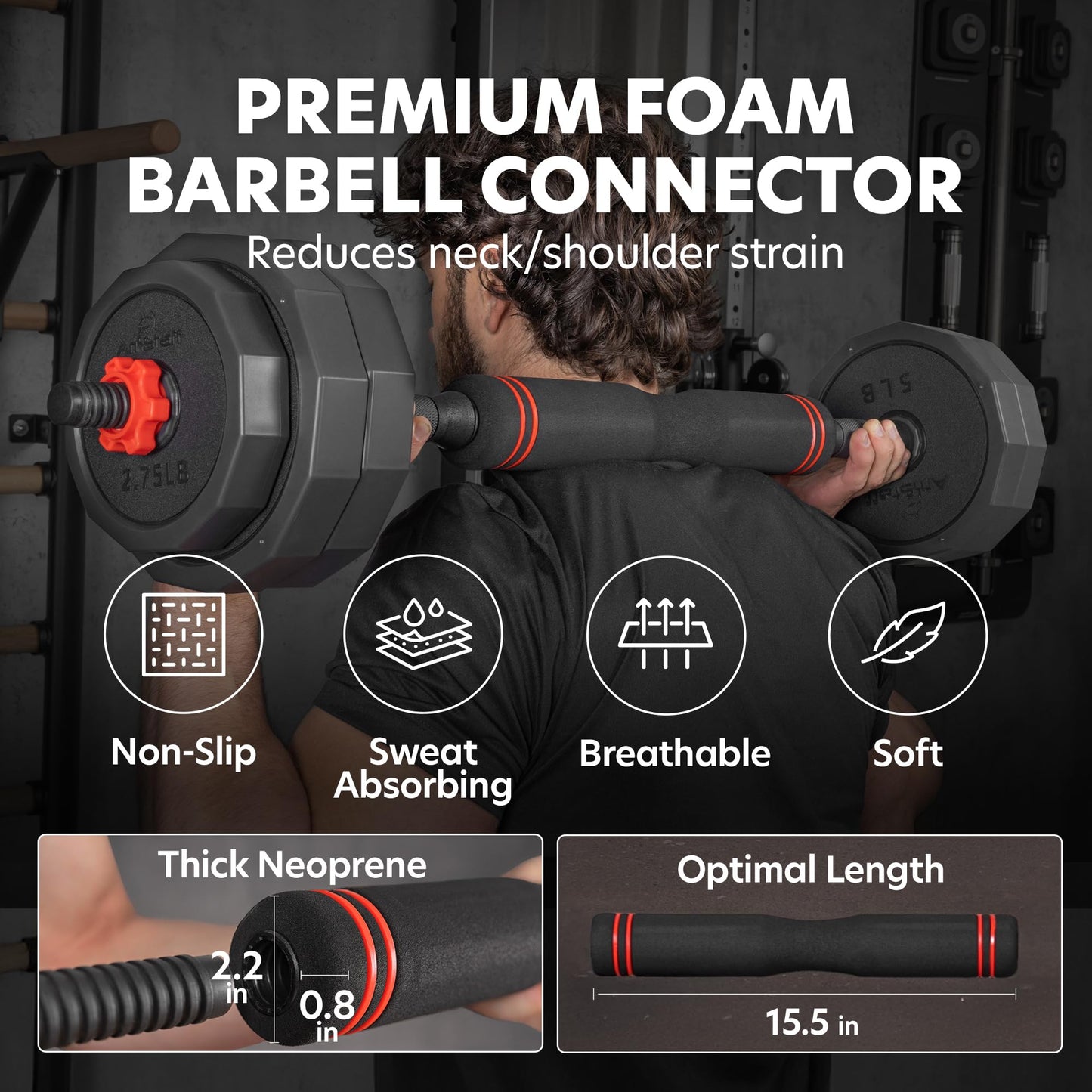 AmStaff Fitness 3-in-1 Adjustable Set: Dumbbell, Kettlebell, Barbell, 12-Level Weight Adjustment, Multi-Use Home Gym Gear for Men & Women (42lb)