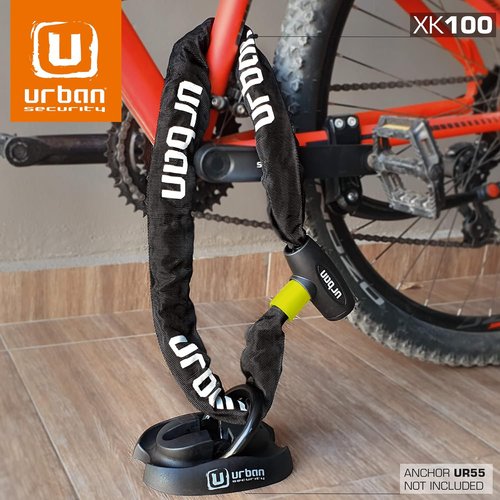 Heavy Duty Bike Chain Lock 170cm - Anti-Theft Steel Security Lock for Bicycle, Motorcycle & Scooter