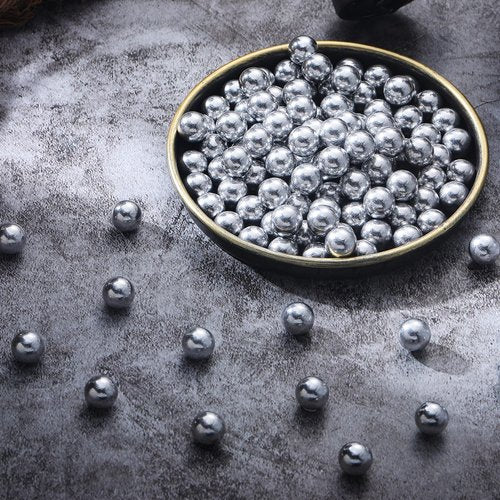 Gisafai 150 Pcs 43 Caliber Aluminum Paintball Ammo Practice Paintball Powerful Non Lethal for Shooting Training Practice