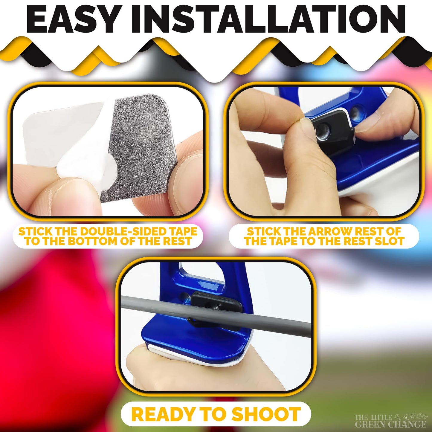 6 Pcs Arrow Rest for Recurve Bow - Arrow Rest Right Hand Archery Arrow Rest Recurve Arrow Rest Recurve Bow Arrow Rest for Compound Bows Archery Accessories - Recurve Bow Accessories Recurve Bow Rest