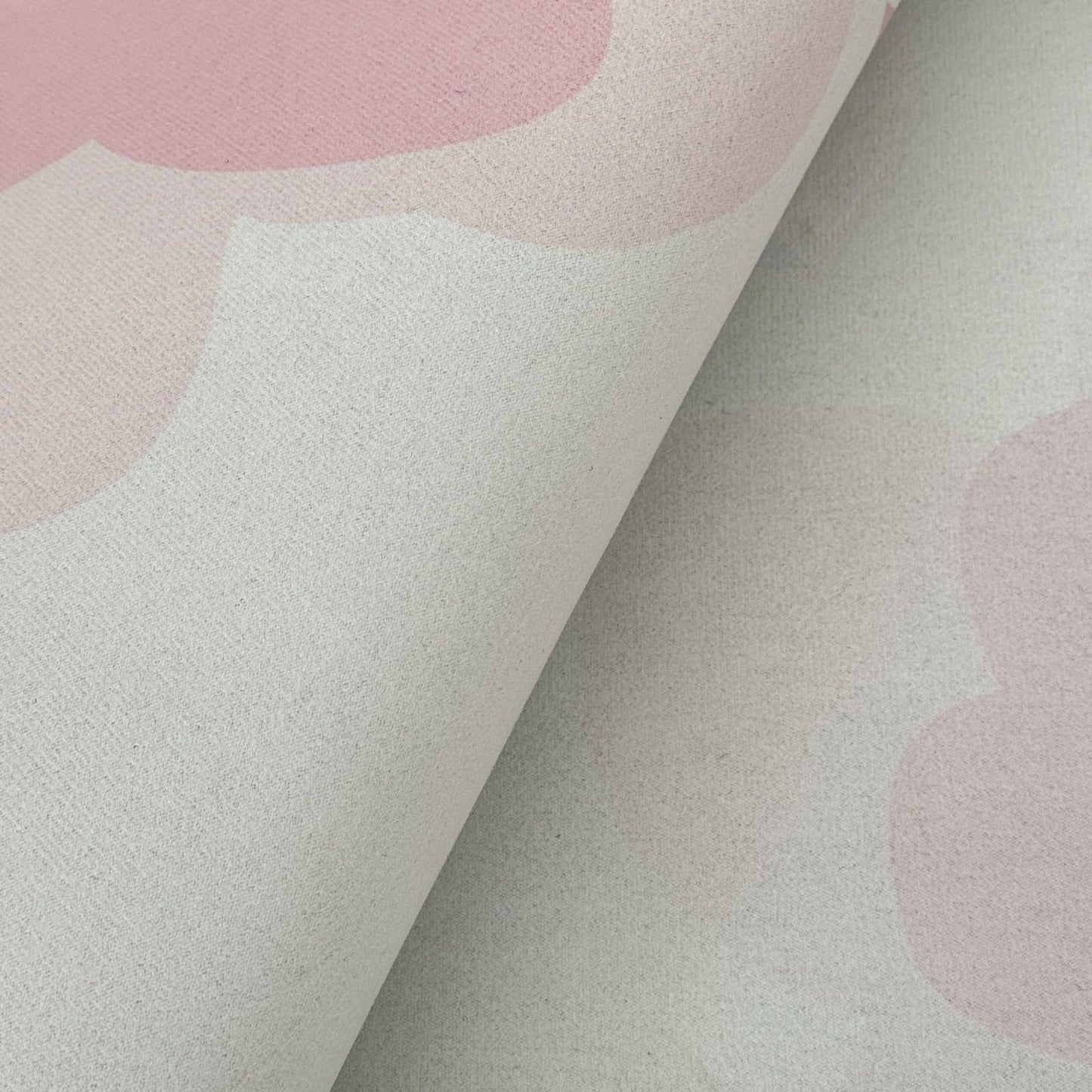 ABREEZE Irregular Large Flower Meditation Mat Non Slip Round Pilates Yoga Mat Natural Rubber with Sueded Surface Exercise Mat