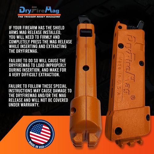 Dry Fire Training Mag Compatible with Glock 43X/48 | Not Compatible with Laser Cartridges, G43 or Aftermarket Parts