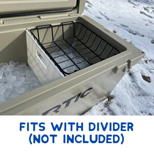 Cooler Basket for RTIC 65 Qt - Compatible with Dividers and Other RTIC Cooler Accessories