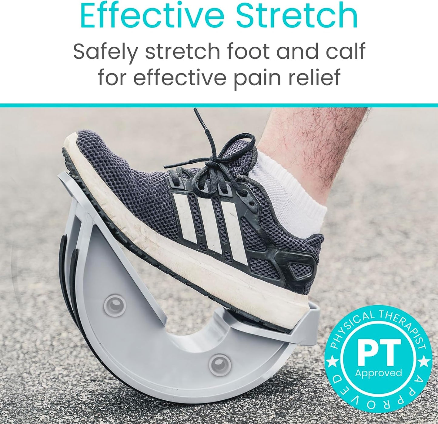 Vive Foot Rocker - Calf Stretcher for Achilles Tendinitis & Plantar Fasciitis Relief
