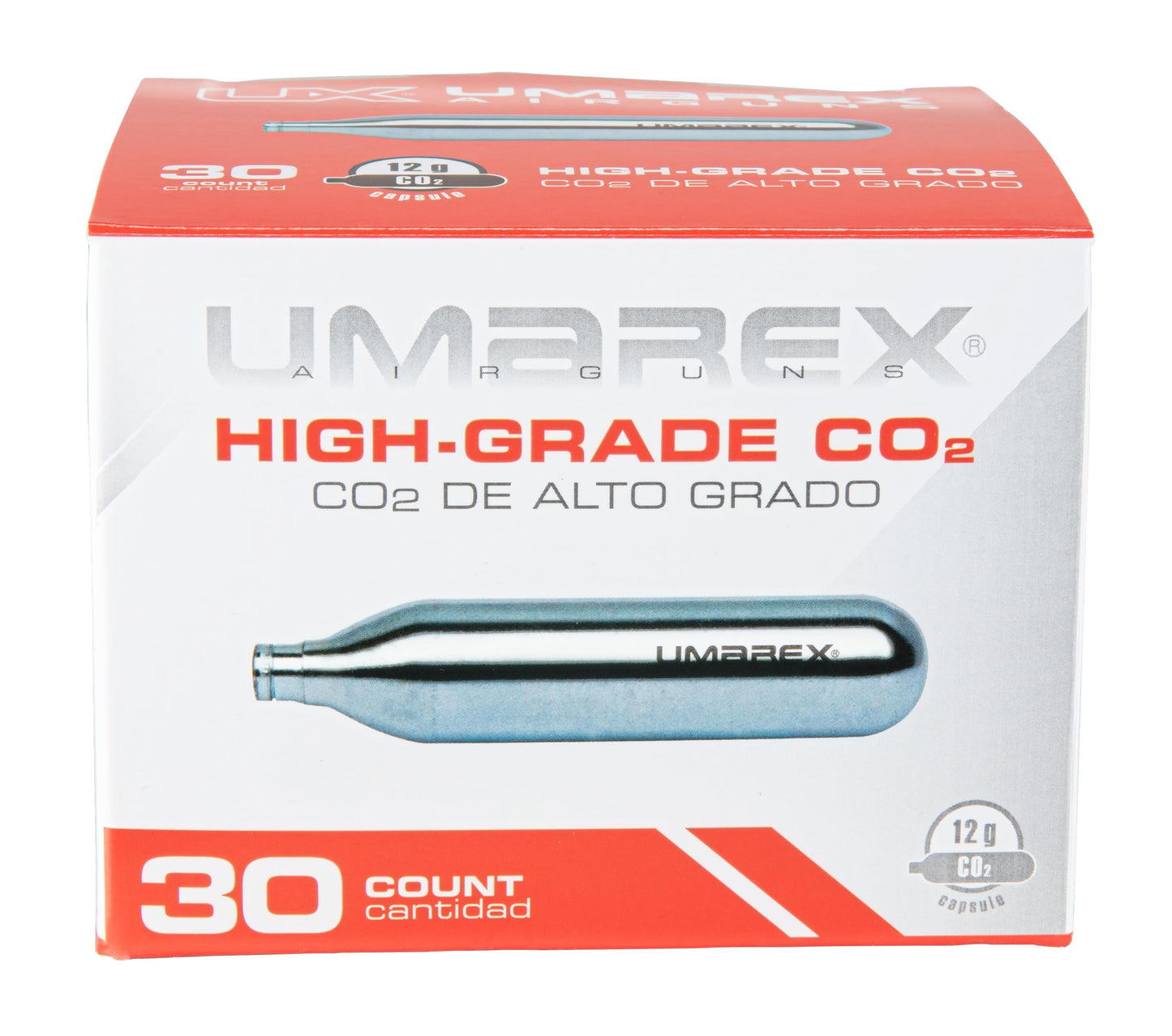 Umarex High-Grade CO2 Cartridges for Pellet Guns, BB Guns and Airsoft Guns, 12 Gram (Pack of 30)