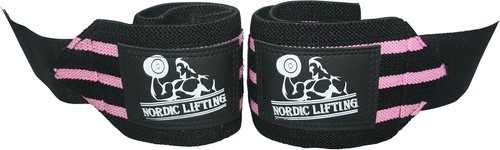 Durable Nordic Lifting Wrist Wraps with Thumb Loop - 2 Pairs for Weightlifting, Powerlifting & CrossFit