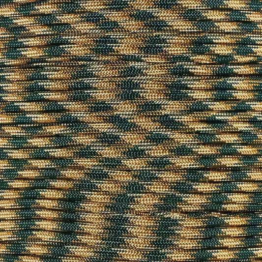Paracord Planet 550 Paracord – Camo Colors – Ideal for Fishing Lines, Snares, Bracelets, Emergency and Survival Situations – Multiple Colors and Lengths Available