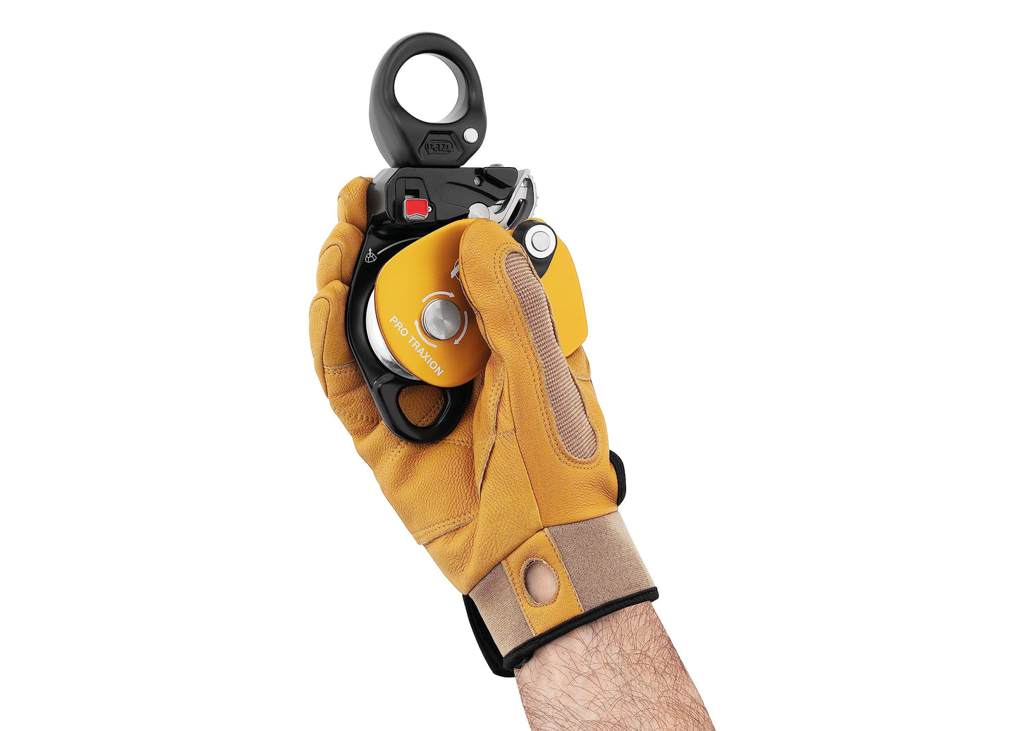 Petzl, Pro Traxion, High Efficiency Progress Capture Pulley with Swivel.
