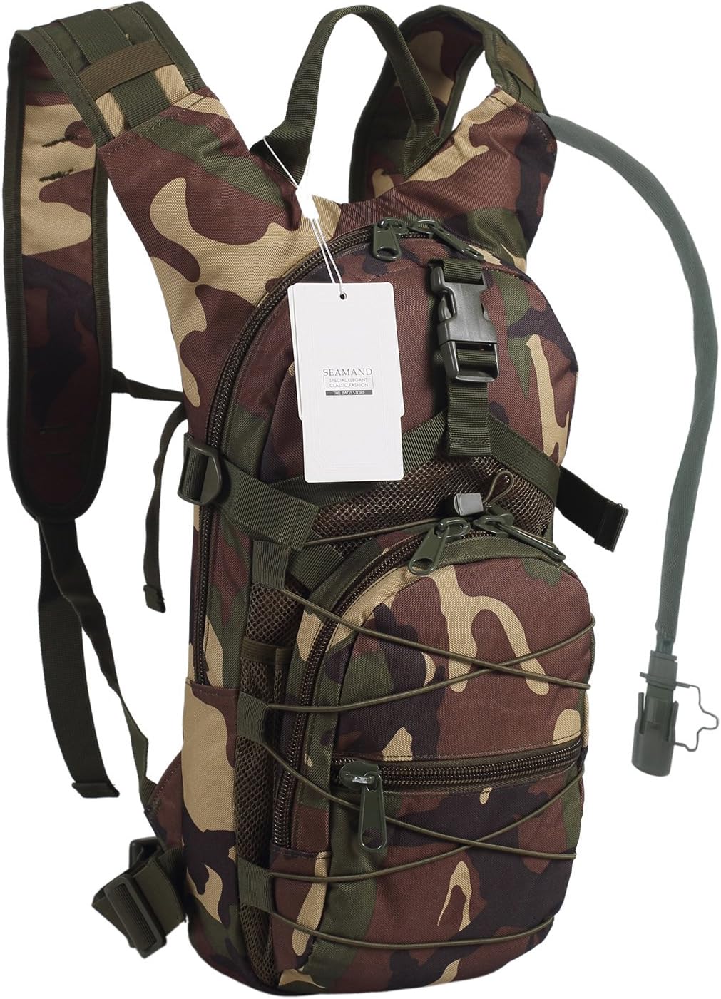 Hydration Backpack with 3L Water Bladder for Hiking and Climbing