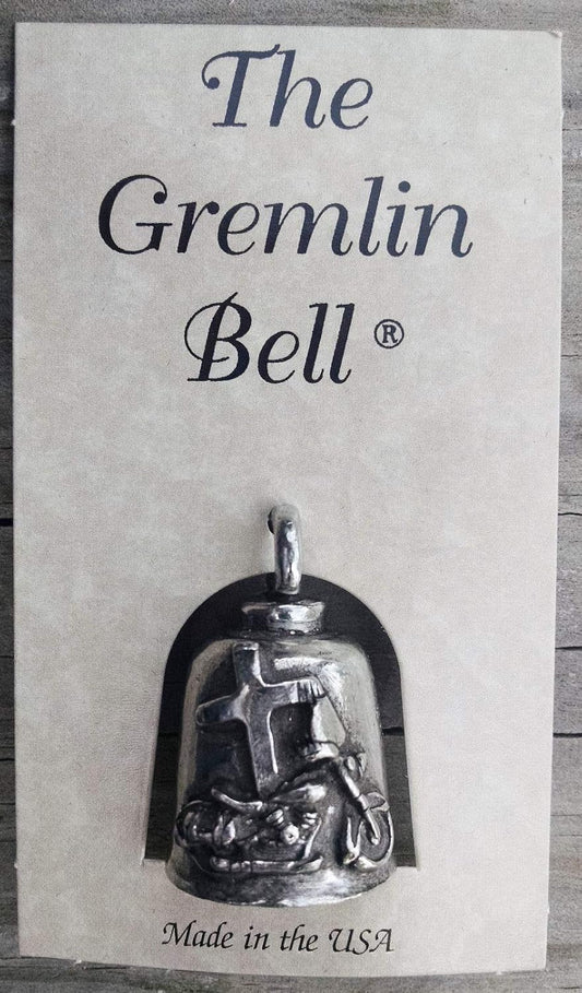 All American Gremlin Bells-Jesus Rides with Me Gremlin Bell for Bikers and Riders