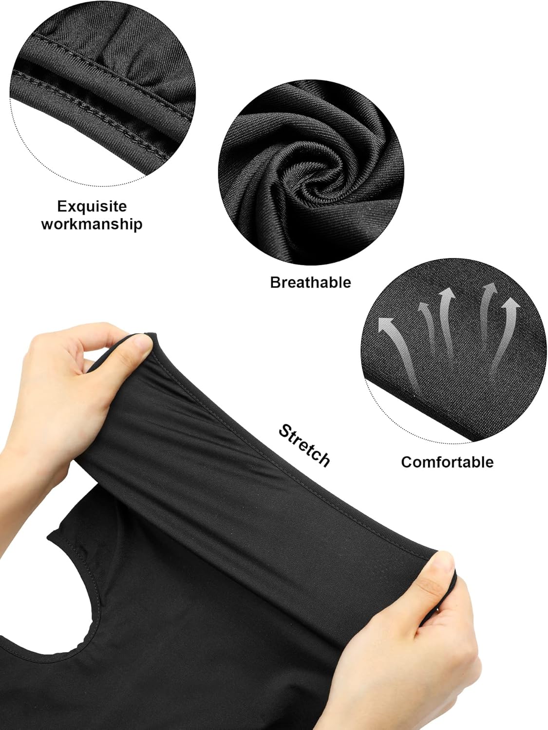 6 Pcs UV Protection Ski Mask Balaclava | Summer Full Face Cover for Men & Women