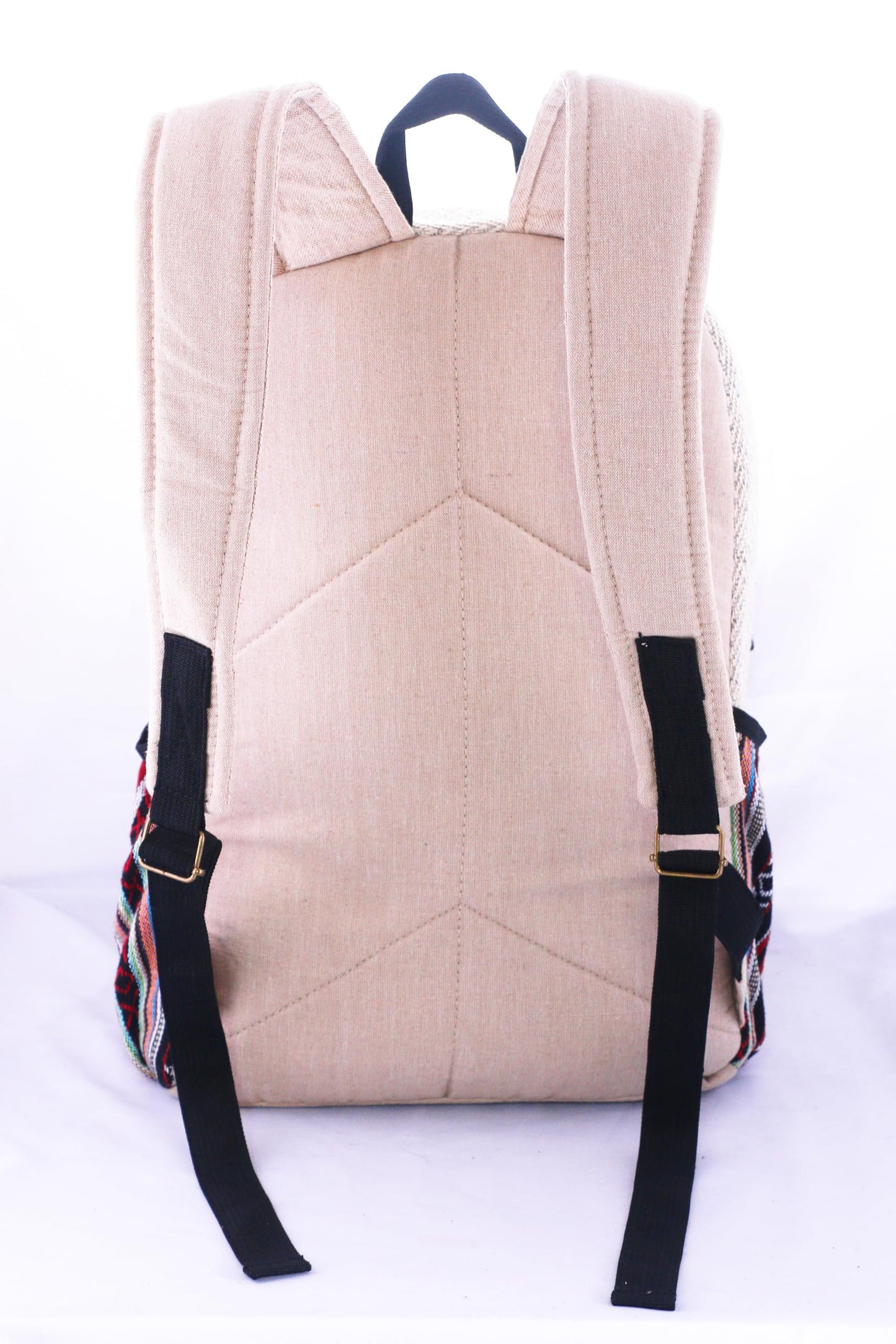 Anitya Hemp Backpack, Multi-Functional Pockets, Eco-Friendly, Unisex, Hiking Daypack, Durable Rucksack (AHLB08)