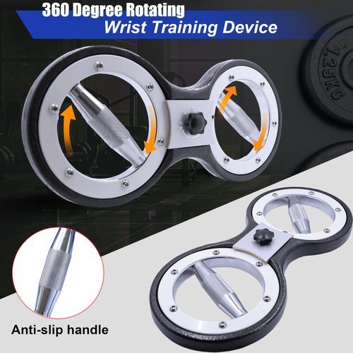 Rotator Machine Arm Workout with Wrist Gloves,12 Pounds Rotator Burn Machine for Men and Women,Arm Exercise Equipment with Adjustable Resistance,Grip Strengthener for Forearm Trainer