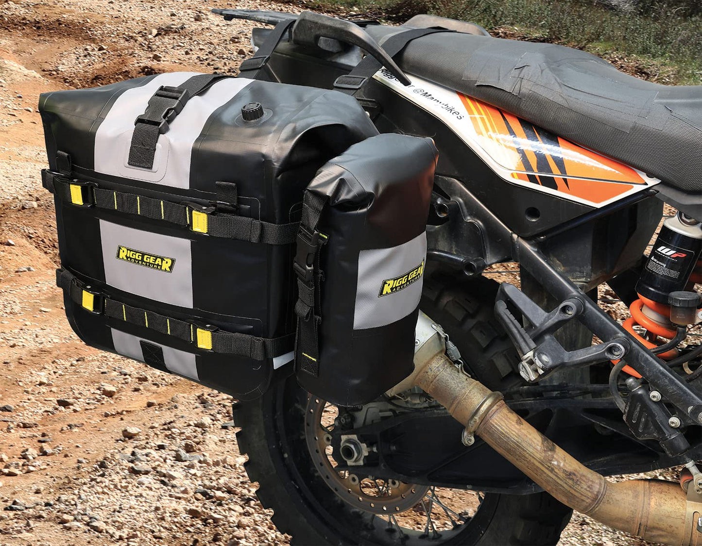 Nelson Rigg Waterproof Hurricane RiggPak Crash Bar/Tail Bag. Can Also Attach as a MOLLE Bag