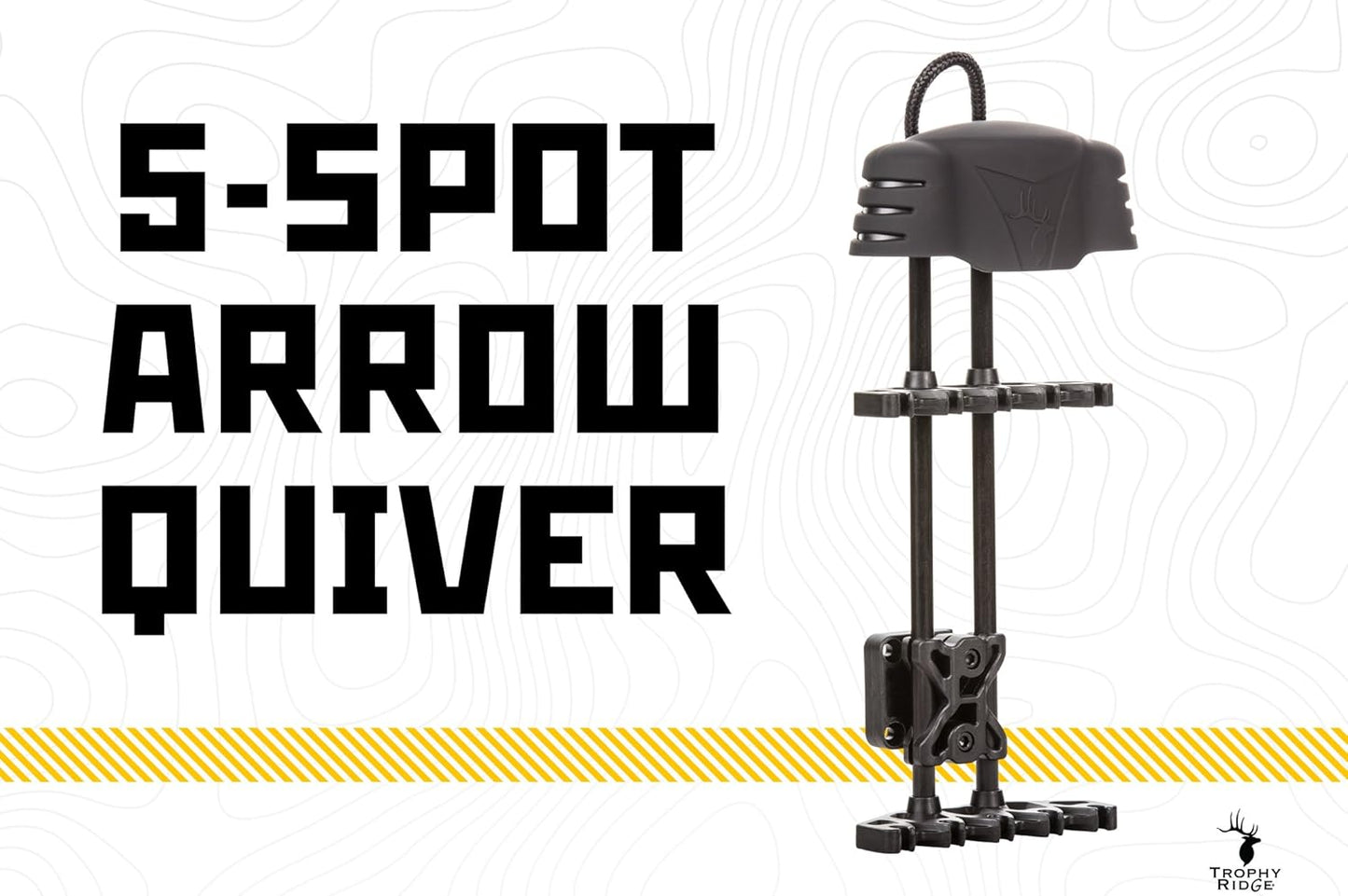Trophy Ridge 5-Spot Archery Arrow Quiver, Black