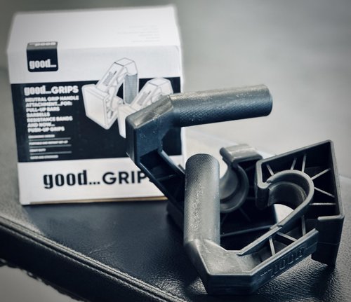 Neutral Grip Pull Up Handles & Pushup Handles Good..Grips for Pulling and Pushing - Pull Up Handles, Barbell Handles & Push Up Handles For Floor - Pullup Handles For Banded Pulls, Deadlifts & Pushups