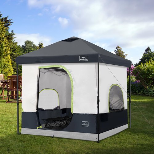 1010canopy and Camping Cube (Black)