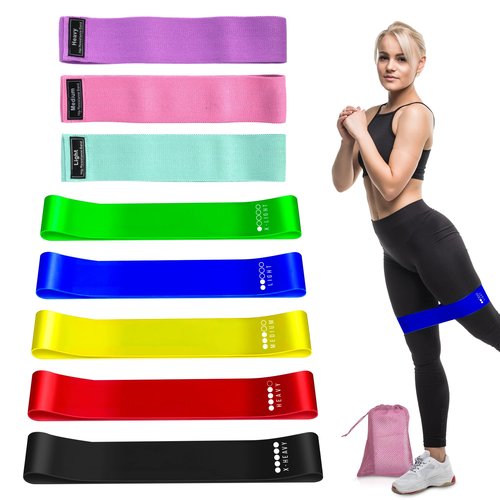 Resistance Bands Elastic Yoga Exercise Band Gym Home Fitness Workout Fabric and Rubber Stretch Band