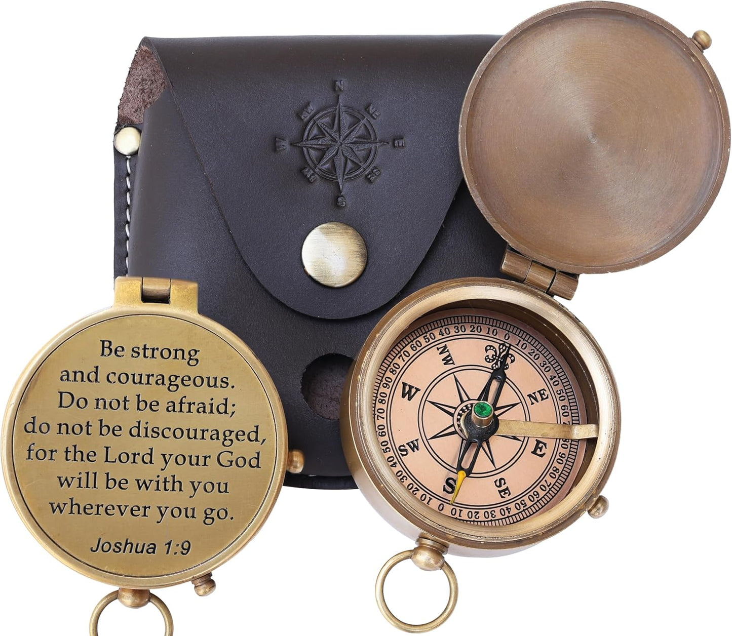 First Communion Gifts for Boys, Compass, Baptism Gifts for Boys, Confirmation Gifts for Teenage Boys, Girls, 1st Communion Gifts for Boys, First Reconciliation Gifts, Religious Gifts for Men