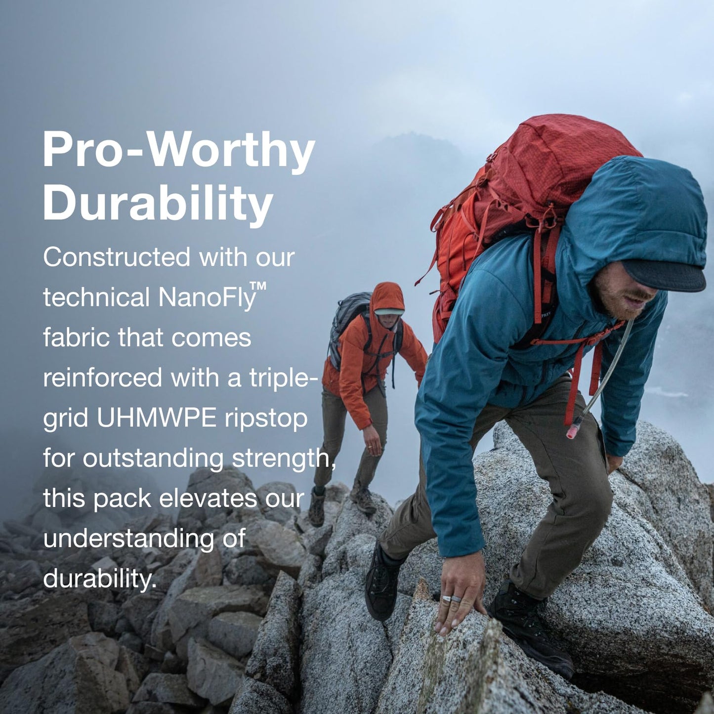 Osprey Talon Pro 30L Men's Hiking Backpack with Hipbelt, Silver Lining