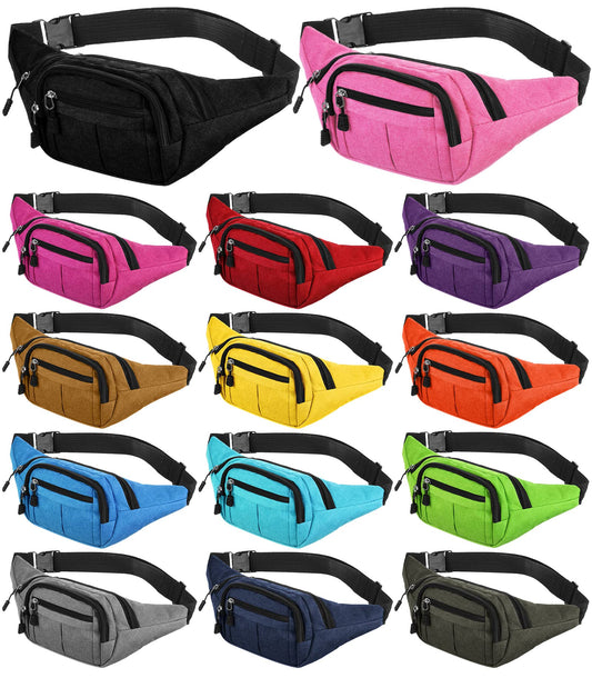 Kajaia 14 Pcs Fanny Pack Bulk 80s 90s Waterproof Crossbody Waist Bag Traveling Running Exercise Waist Pack with Adjustable Belt Holographic Bum Bag for Women Men Travel Rave(Novelty Style,Colorful)