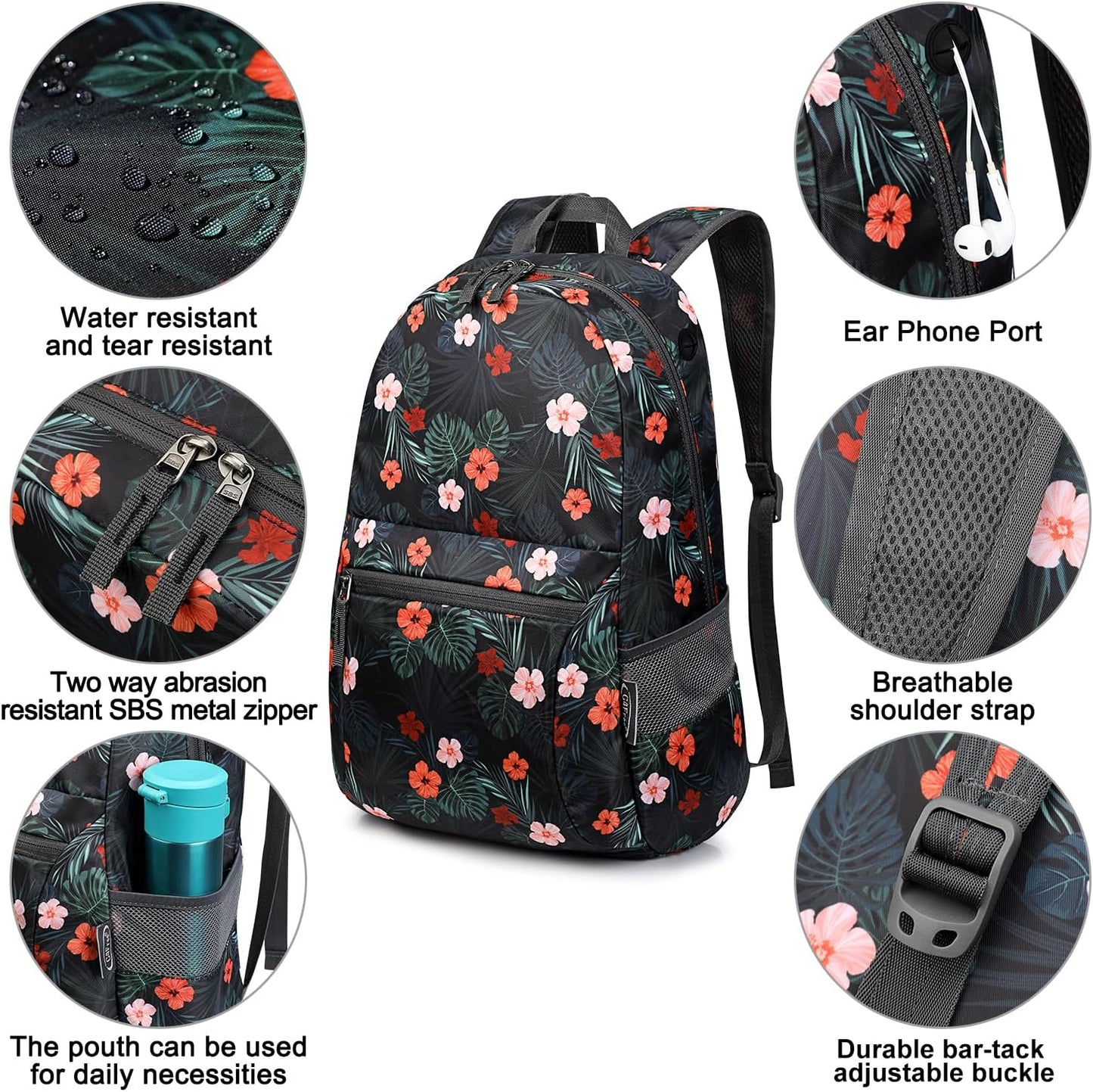 G4Free 20L Lightweight Packable Backpack Travel Hiking Daypack Foldable Backpack for Men Women
