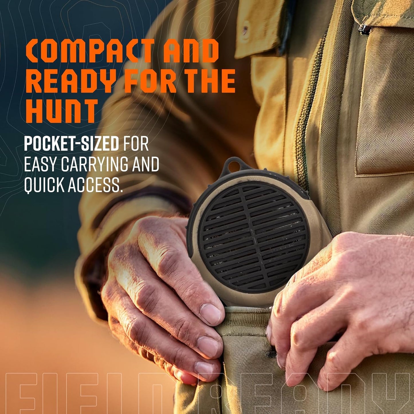 Cass Creek Ergo Call, Handheld Electronic Hunting Call, Compact Design, 5 Authentic Calls in 1, Expert Calls for Everyone
