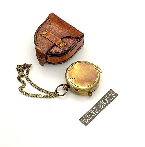 Unique Gifts for Men, Engraved Compass - Life is a Journey not a Destination - Unique Gifts for Fathers, dad, for him Gifts Husband, Husband