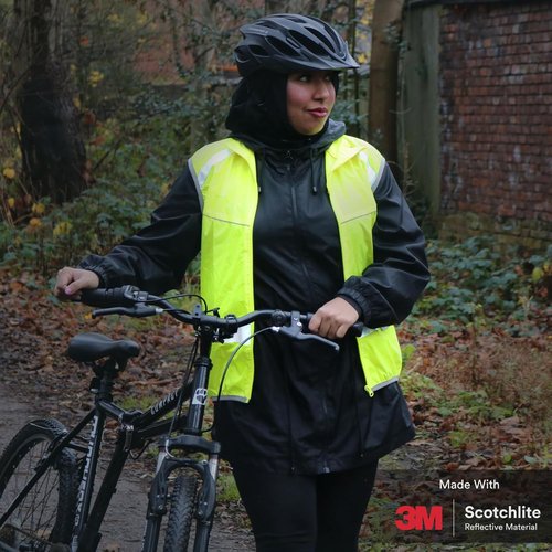 High Visibility Cycling Vest | Reflective Gilet with 3M Scotchlite for Safety