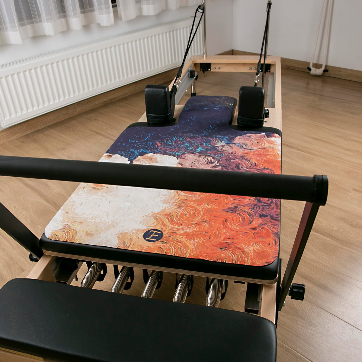Echome Pilates Mat and Towel with Shoulder Support - Non-Slip, Lightweight and Easy to Clean - Portable Exercise Mat