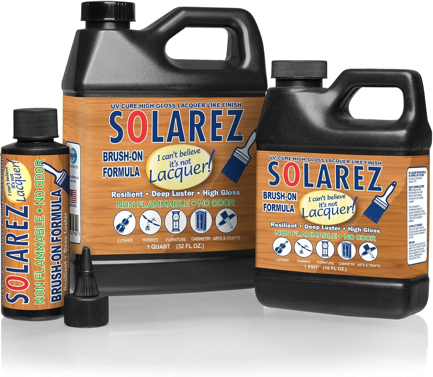 SOLAREZ Artisan Epoxy Resin Kit - Clear, UV-Resistant, 16 oz for Crafts & Repairs