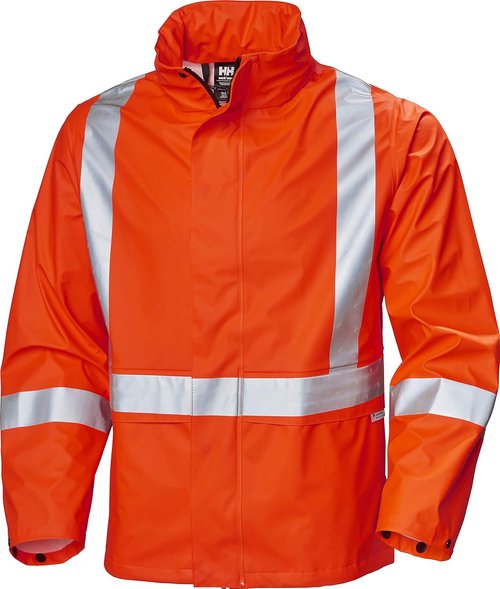 Helly-Hansen Men's Alta CSA Rain Jacket - Durable Workwear for All Weather