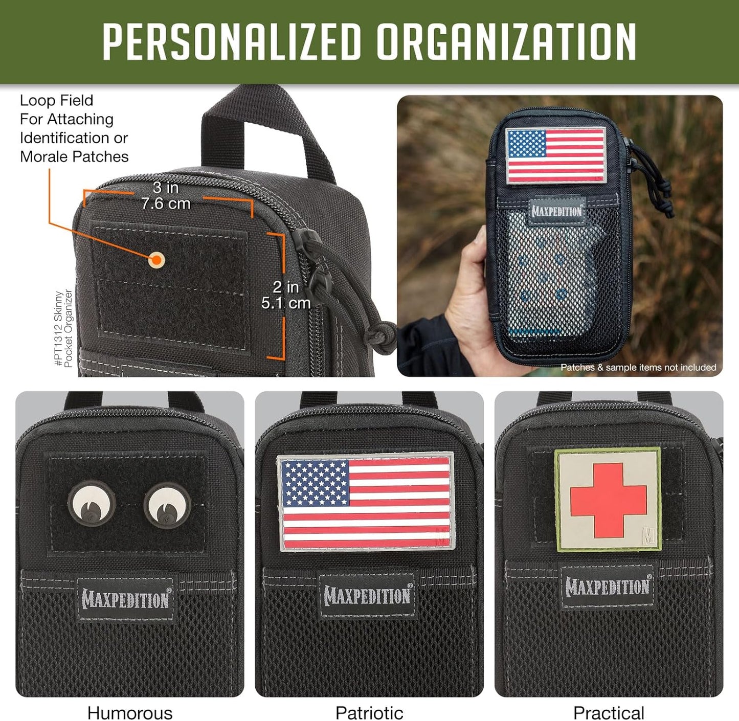 MAXPEDITION Skinny Pocket Organizer