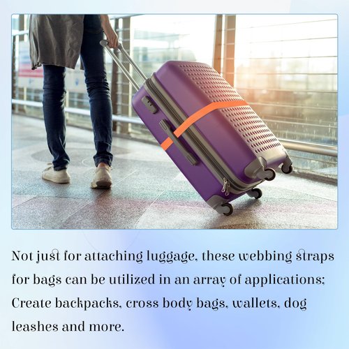 Windyun 24 Rolls Nylon Webbing 1/1.5 Inch Wide Heavyweight Nylon Strap 3.3 Yard 24 Colors Webbing Strap DIY Craft Gear Repair, Pet Collars, Pet Leash, Backpack, Gardening(3.3 Yard X 1.5 Inch)