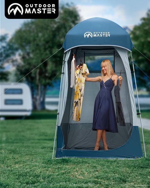 OutdoorMaster Privacy Shower Tent Changing Room Camp Toilet Shelter for Camping & Beach