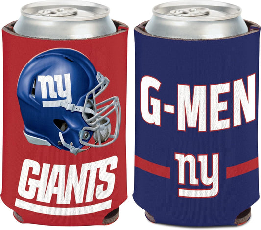 WinCraft New York Giants Slogan 2-Sided 12oz Can Cooler