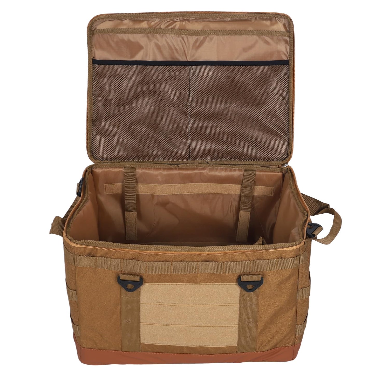 Fockety Camping Storage Bag, 45L Large Capacity Tactical Utility Tote Bag with Handles, Multifunction BBQ and Picnic Bag Organizer Trunk Organizer for Grocery Shopping Camping