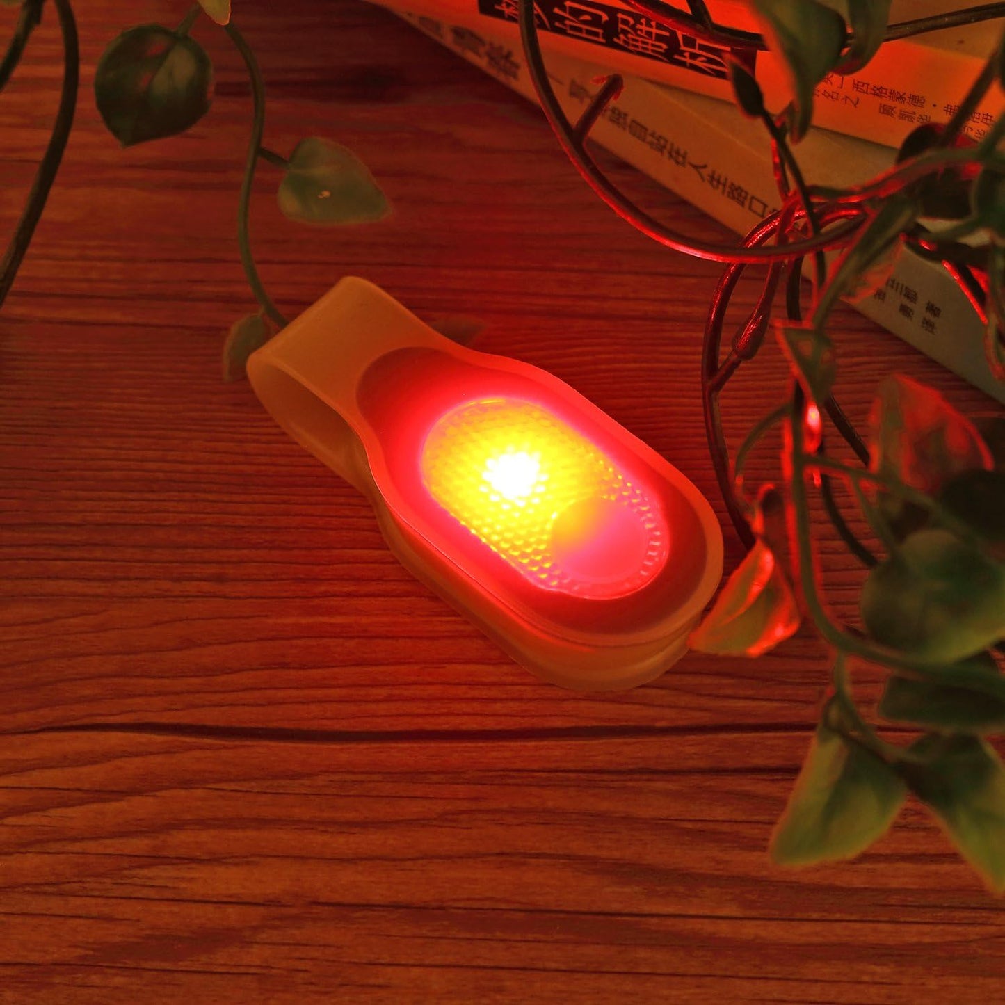 ALONEFIRE LED Flashlights Clip on Flashlight Night Safely Nursing Night Light Hands Free Strong Magnetic to Grip Clothing with a Keychain Flashlight for Walking Running Sports Outdoor Emergency