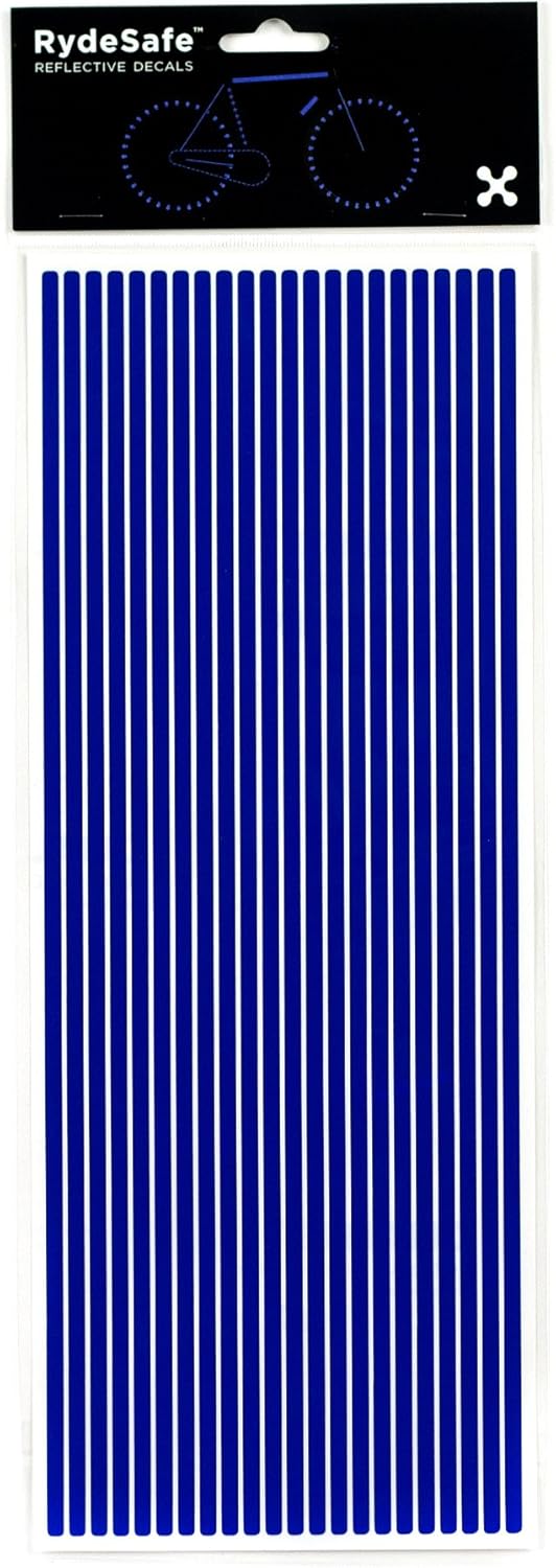 Reflective Decals 3/16" Pinstripes Kit Jumbo, White