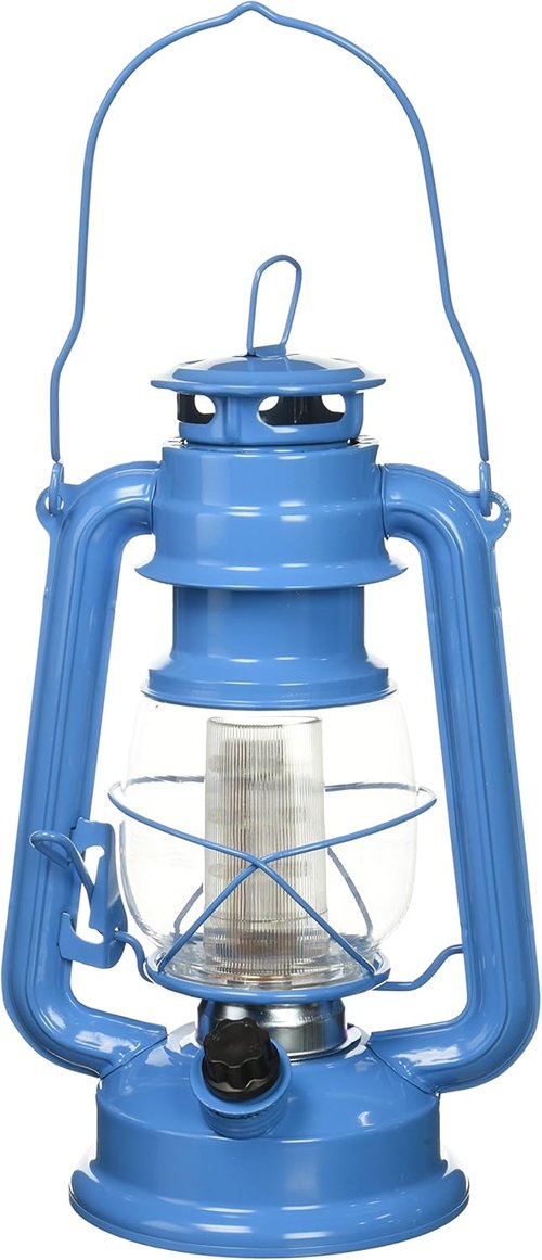 190462 12 LED Vintage Style Outdoor Lighting Lantern for Multi Purpose Use, Copper