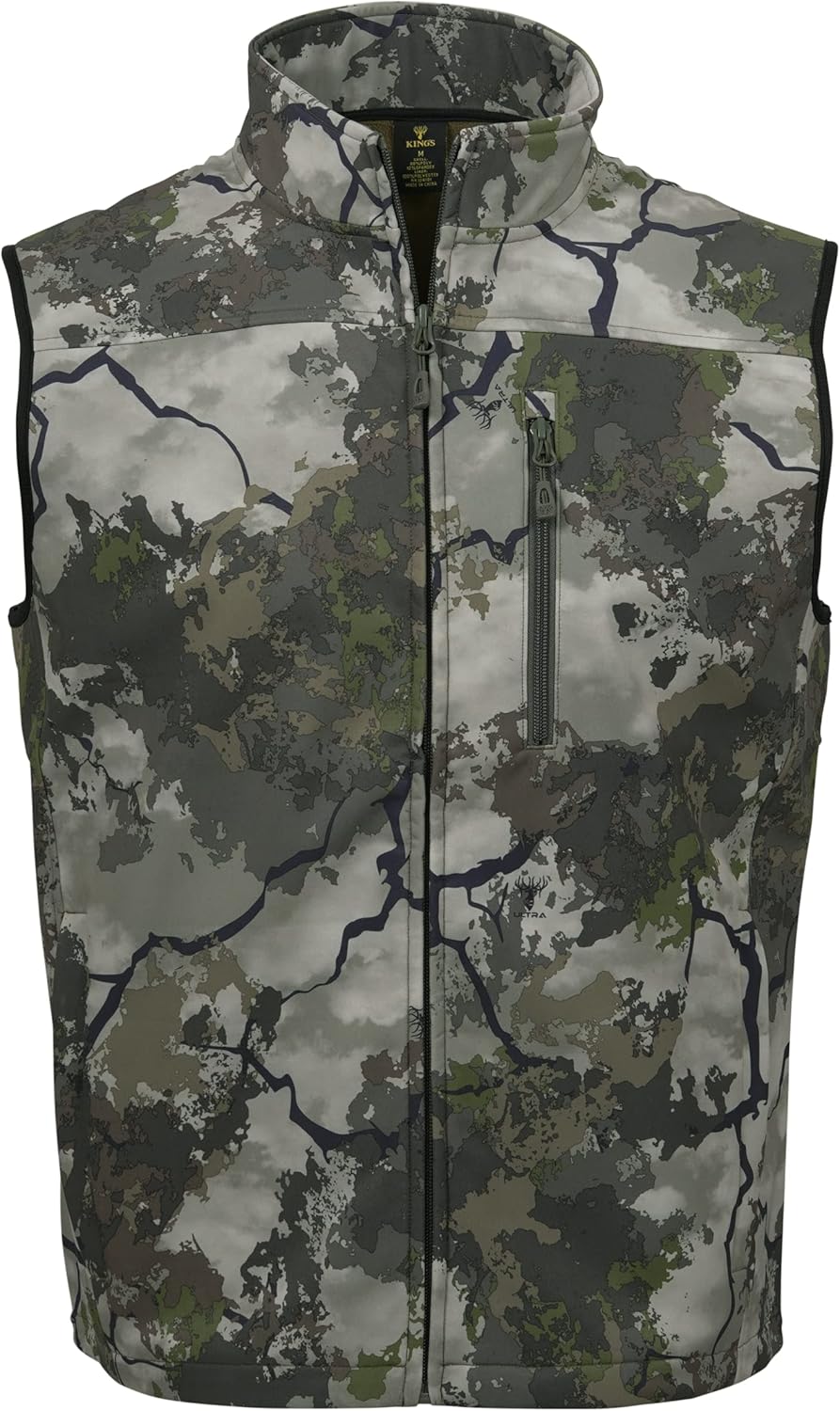 King's Camo Men's Hunter Soft Shell Vest