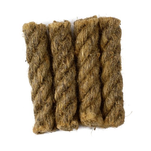 Hiker's Gold Jute Rope Campfire Kindling Kit for Camping, Backpacking, Hiking