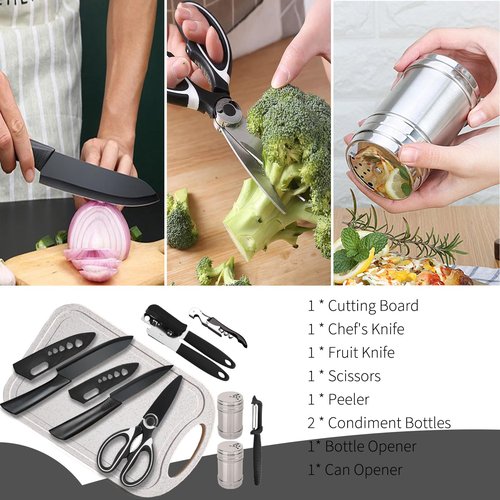 Pansyling Silicone Camping Cooking Set with Storage Bag, RV Camping Must Haves Car Camping Essentials Camper Accessories, Camping Kitchen Cooking Utensil for Picnic Hiking Travel